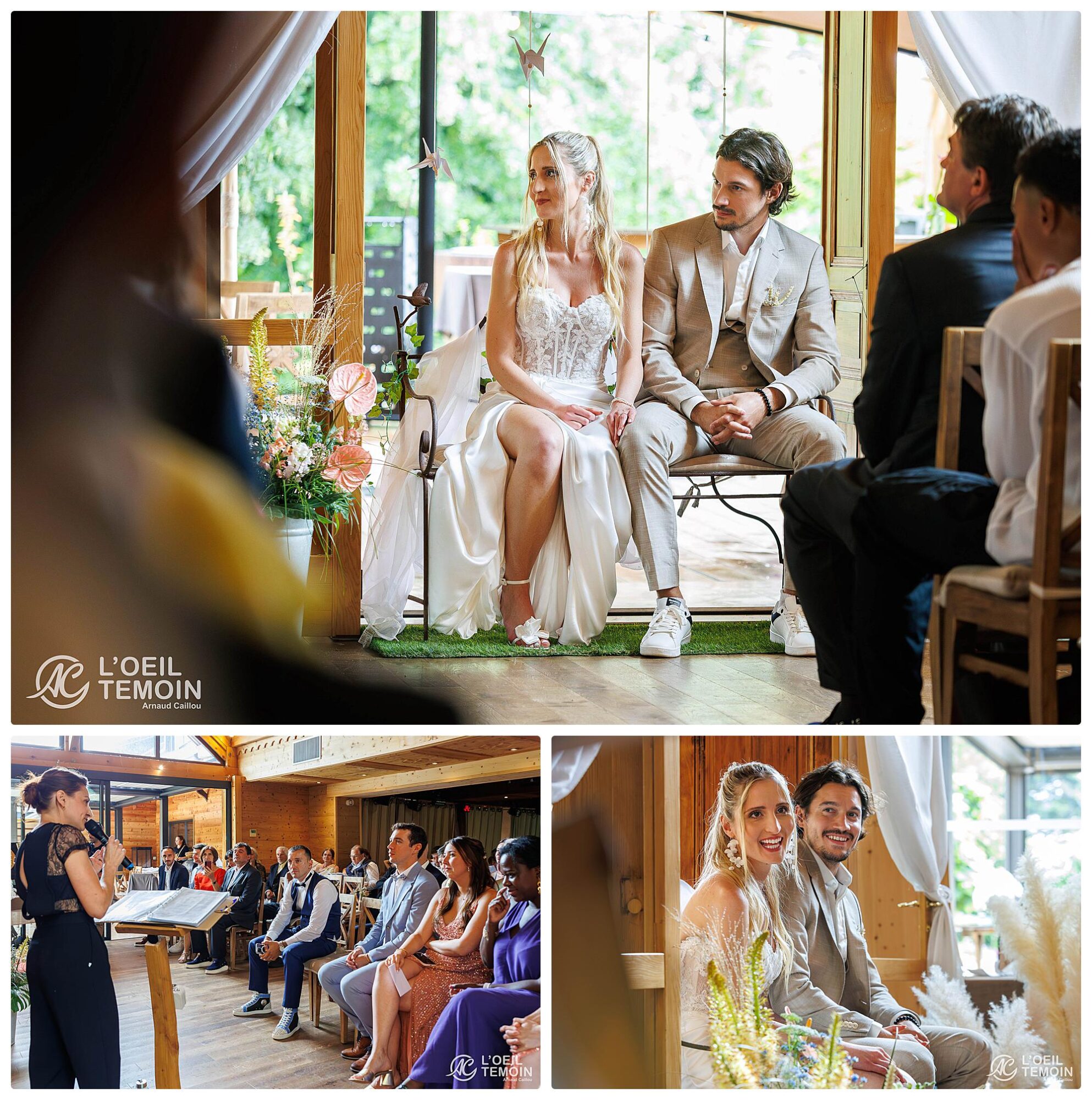 Photographe mariage cérémonie laïque la Grange a Jules
