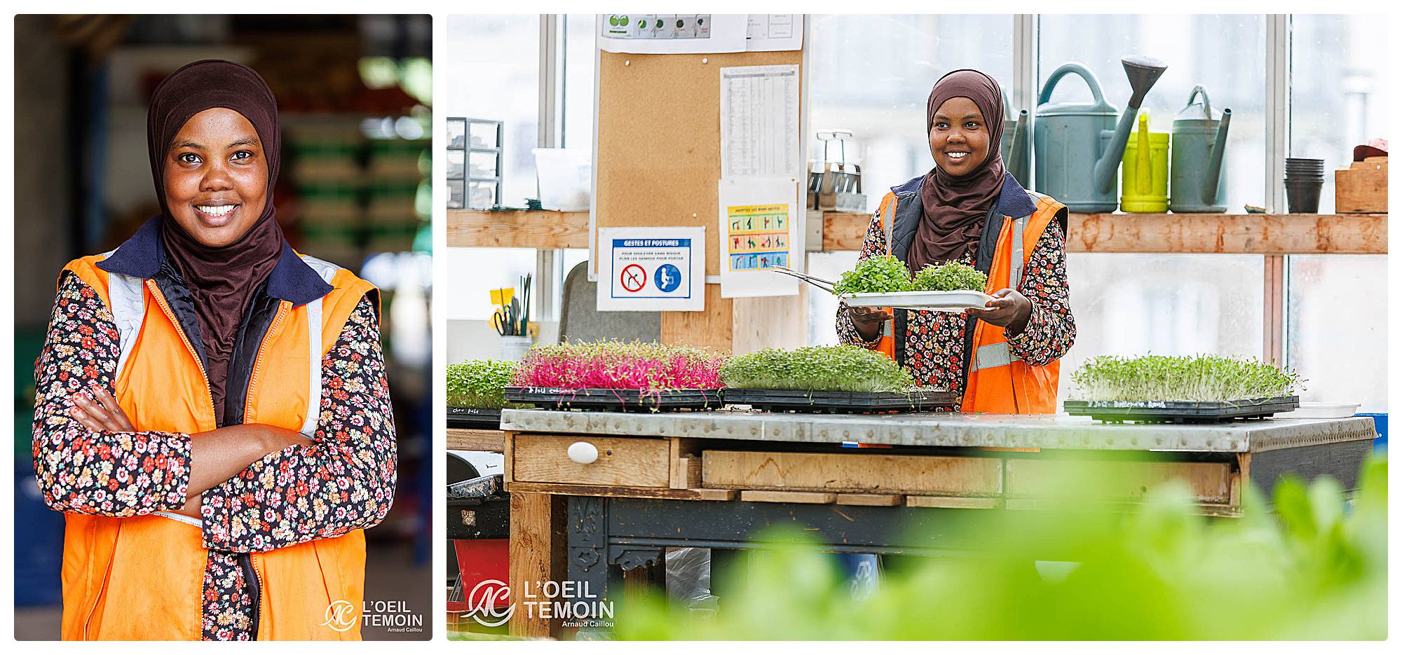 Photographe ESS Annecy - Portraits de l'IAE (Insertion par l’activité economique) Travail et vie