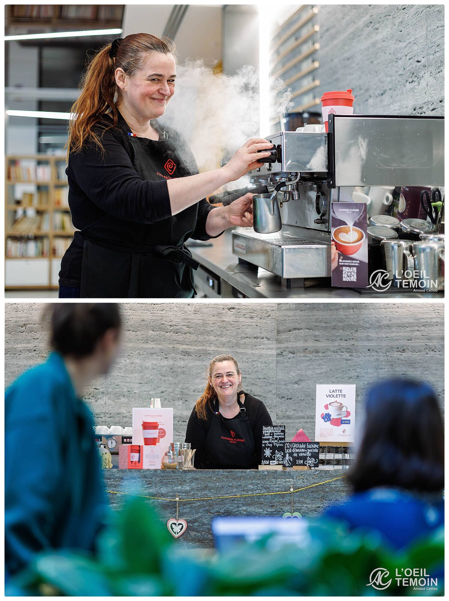 Photographe ESS Annecy - Portraits de l'IAE (Insertion par l’activité economique) Change Please