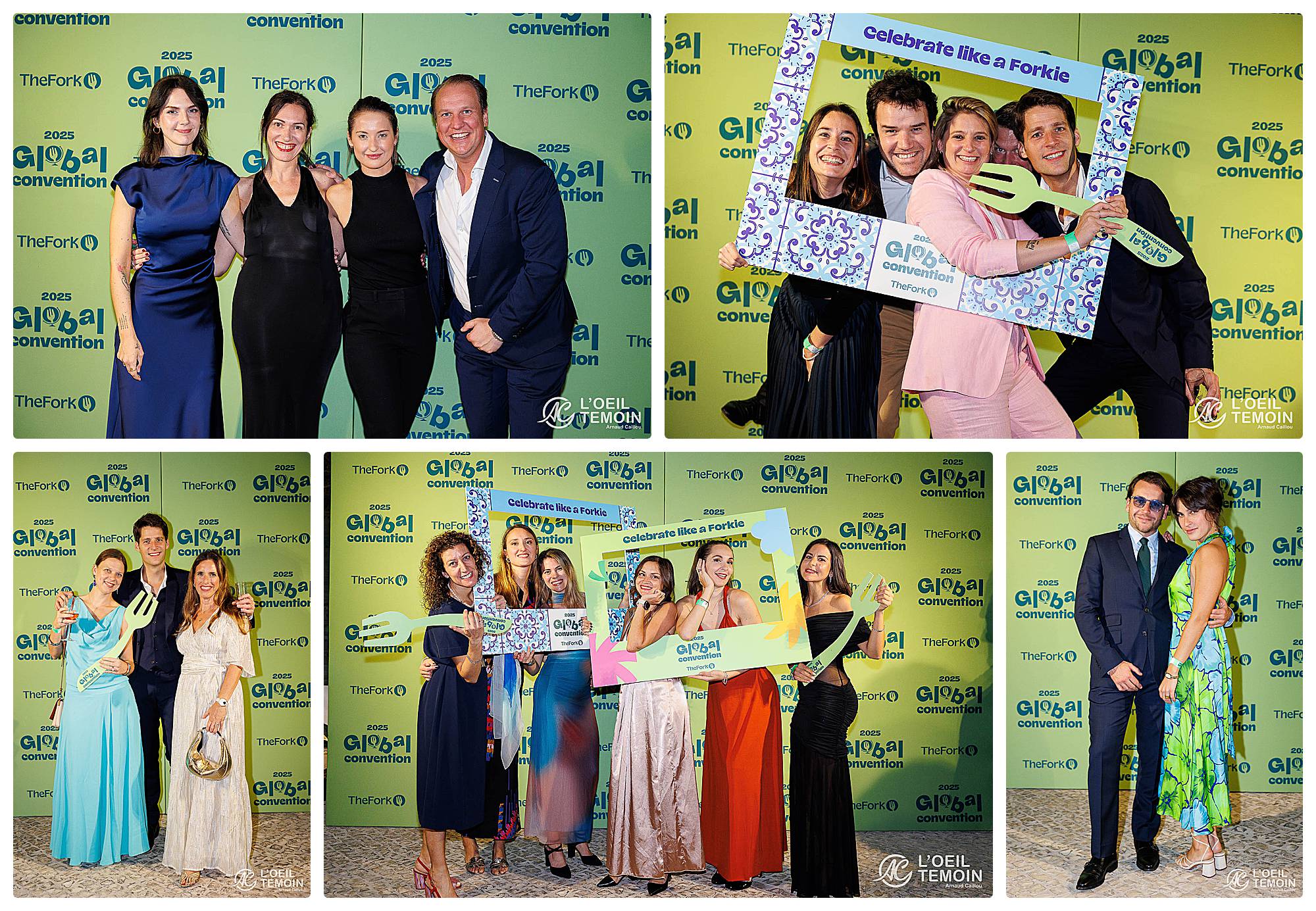 The Fork seminaire - Photocall Gala entreprise